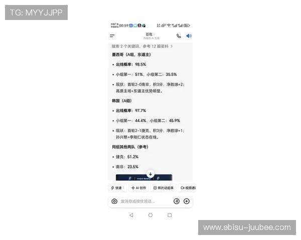 2026年世界杯墨西哥VS韩国比赛结果及其对小组出线形势的影响